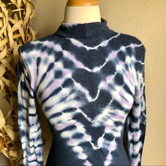 Free people we the free psychedelic turtleneck top - Picture 5 of 9